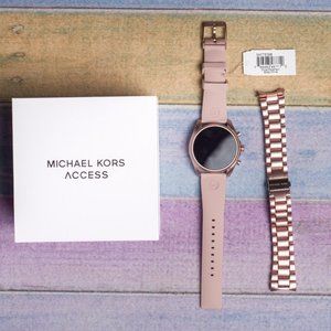 Michael Kors Gen 5 Bradshaw Blush-Tone Aluminum Smartwatch